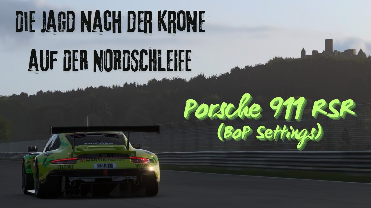 Nürburgring NLS HotLap | Porsche 911 RSR | GranTurismo 7
