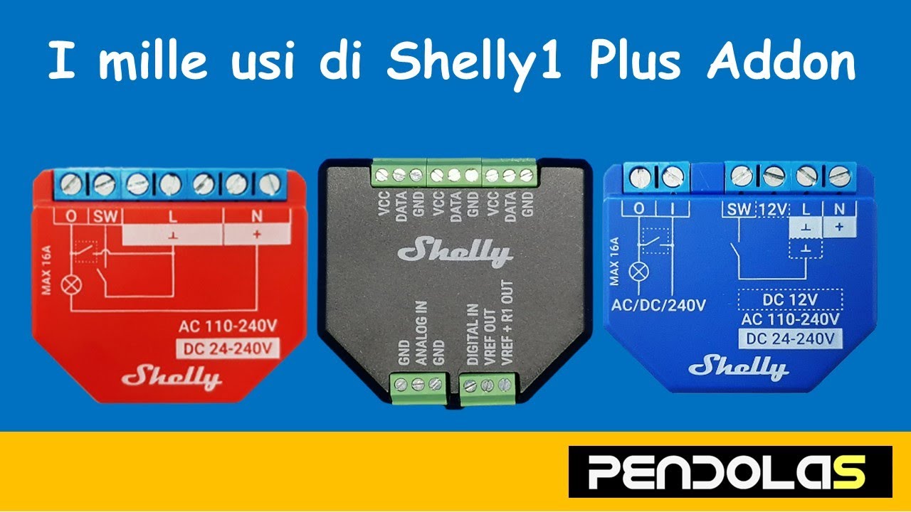 Shelly plus addon, e i suoi mille usi
