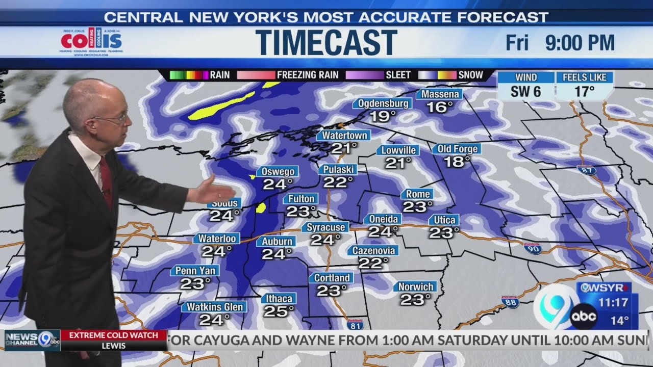 Storm Team Forecast: 11 pm Thursday February 5th