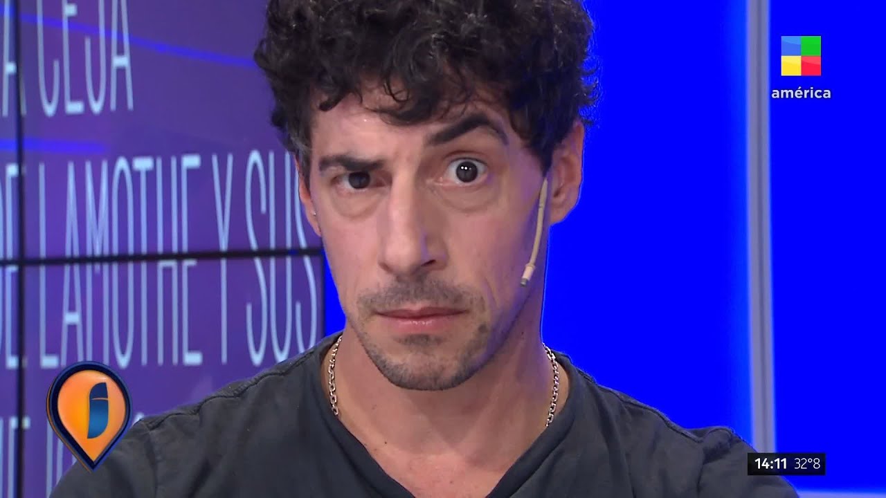 Escandalones del a&ntilde;o: la ceja de Esteban Lamothe con el actor EN VIVO