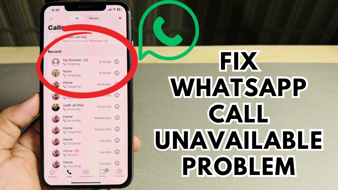 Как исправить проблему с недоступным вызовом WhatsApp на iPhone