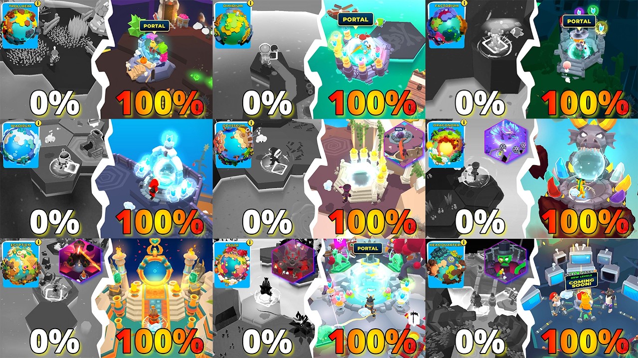 My Little Universe ALL Planet 0% to 100%
