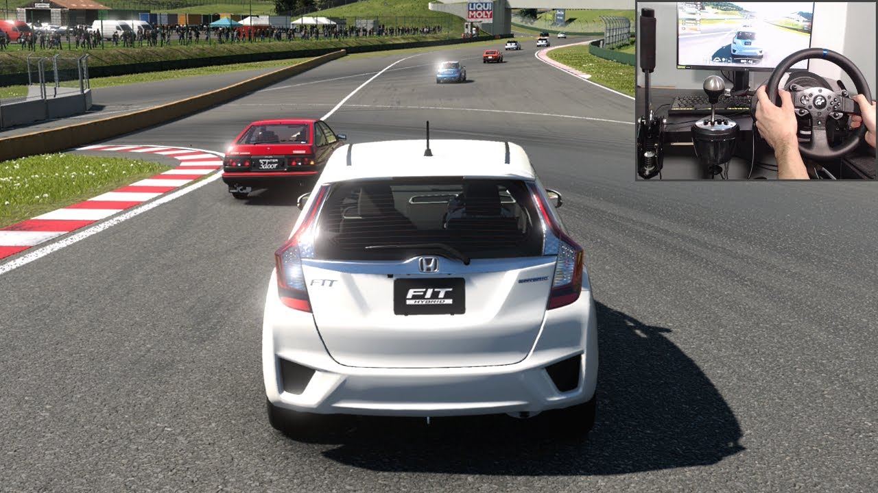 Gran Turismo 7 - Honda Fit Hybrid '14 (Steering Wheel + Shifter) PS5 Gameplay
