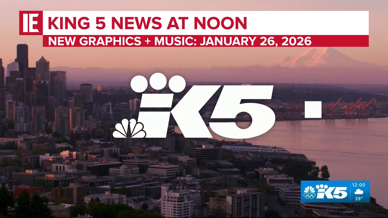 KING 5 News at Noon - [New Graphics + Music] Open: January 26, 2026