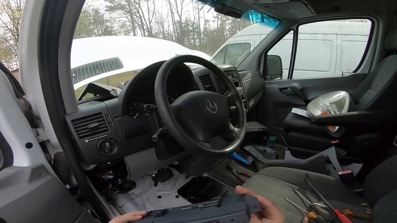How To Remove A Fuse Panel and a BCM Body Control Module From a 2012 Mercedes Sprinter
