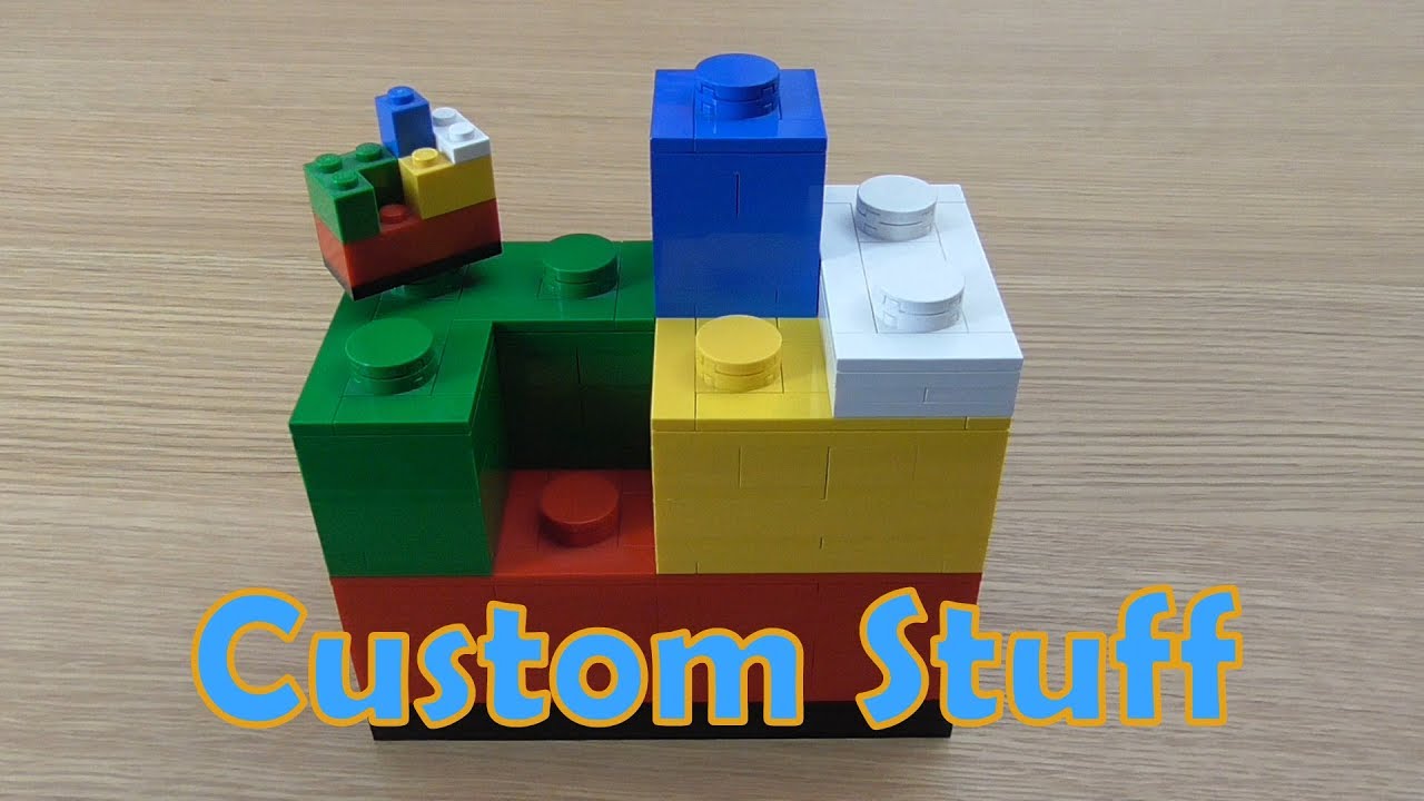 Custom LEGO - 1:4 scale Bricks and Plates