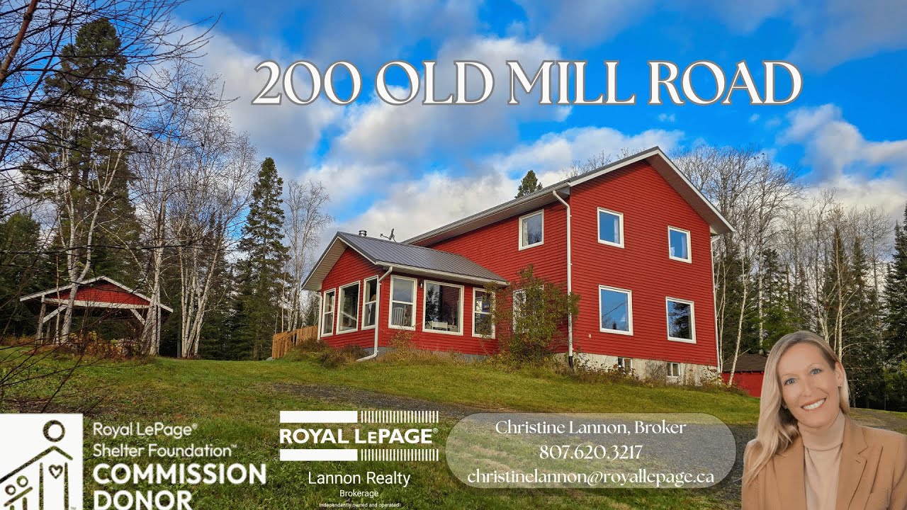 Acreage Living at Its Best | 200 Old Mill Road, Nolalu Ontario -