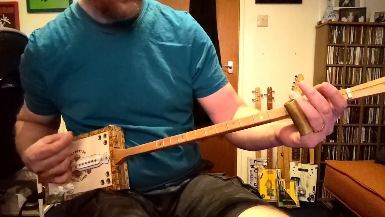 Burning Beard - Clutch - Diddley Bow One String Guitar Cover