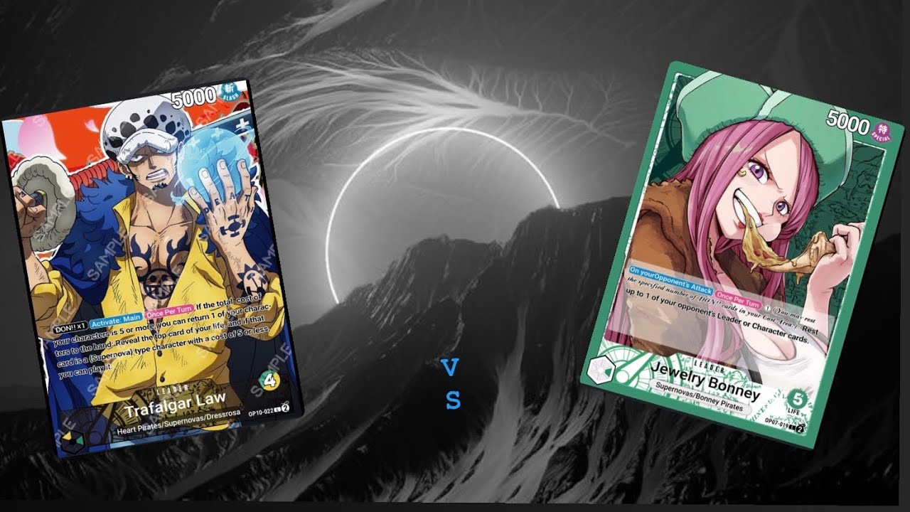 G/Y Law vs J.Bonney OP11 One Piece TCG