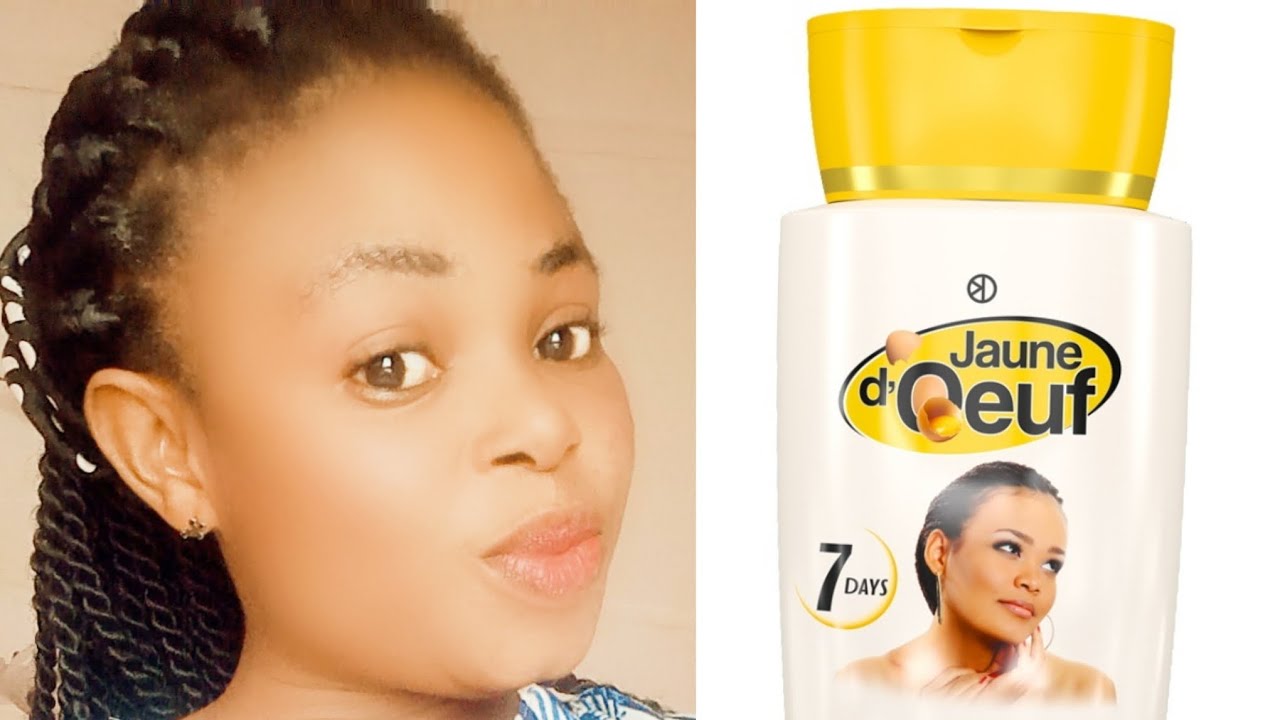 HOW TO MAKE YELLOW TONE LOTION WITH JAUNE DOEUF LOTION 🧴#goviral #fypviral #whitening#viralvideo