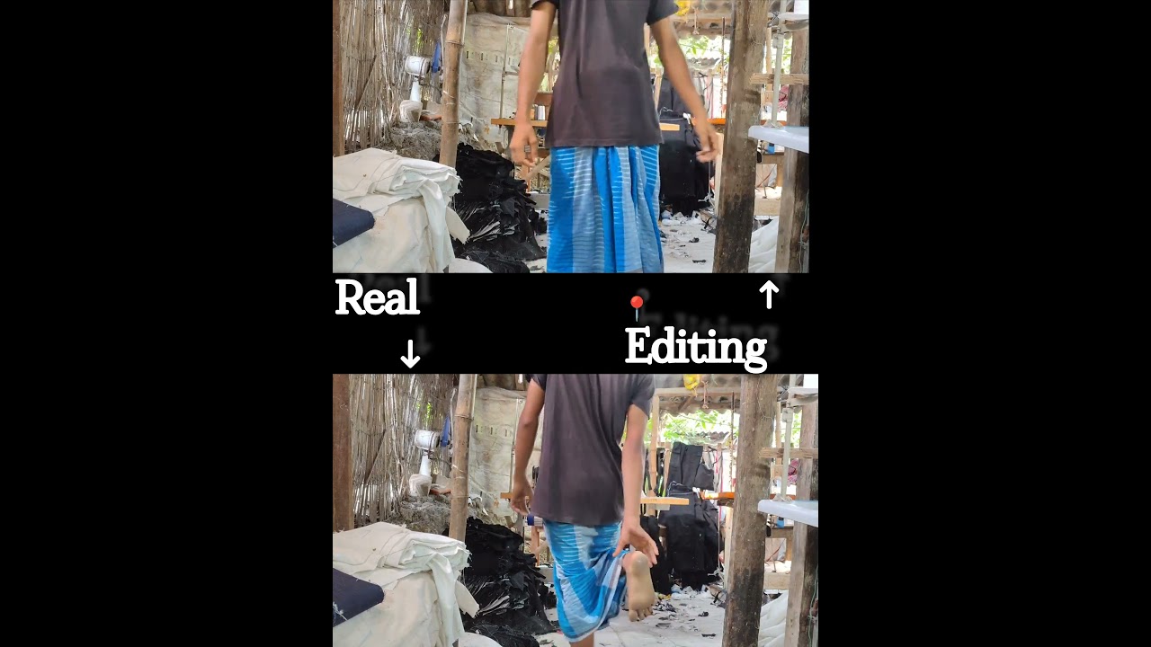 Real and edit⚡☠️New editing video☠️❤️#editingvideo #impossible #editing #shortsediting #reelsediting
