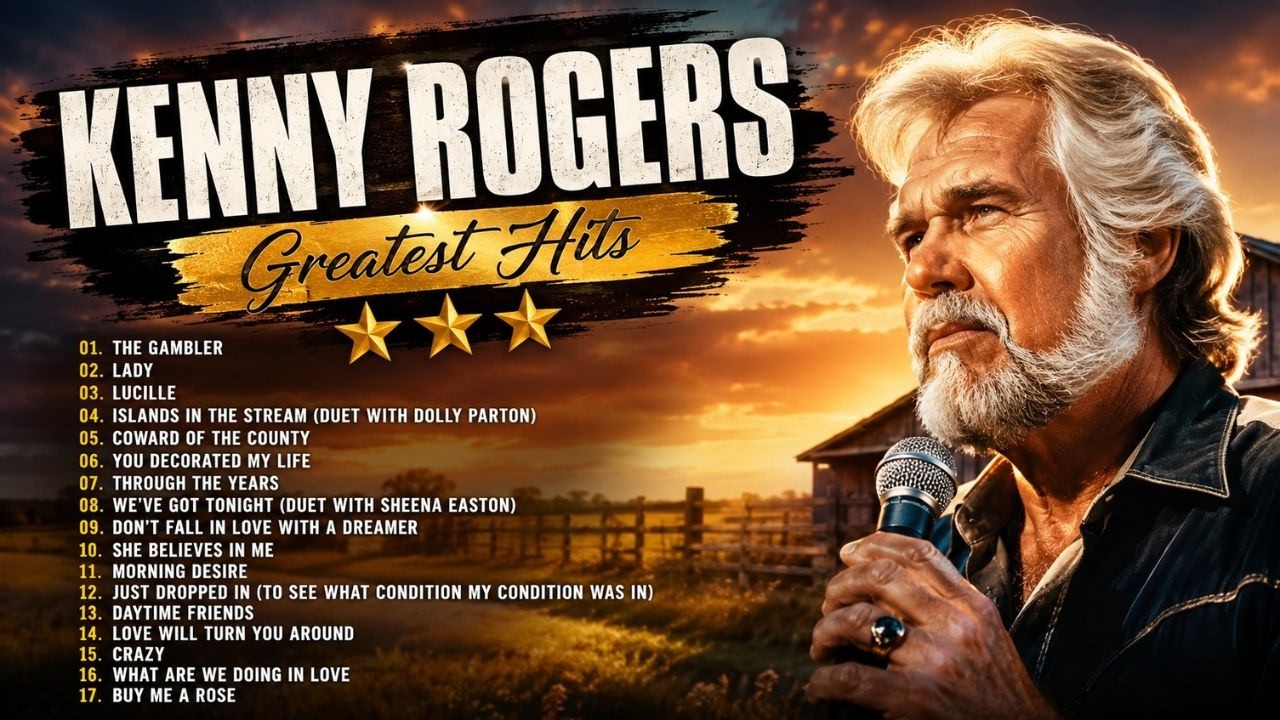 Kenny Rogers Nonstop Medley 🤠 Kenny Rogers Songs With Lyrics🌾The Best Of Country Songs Of All Time