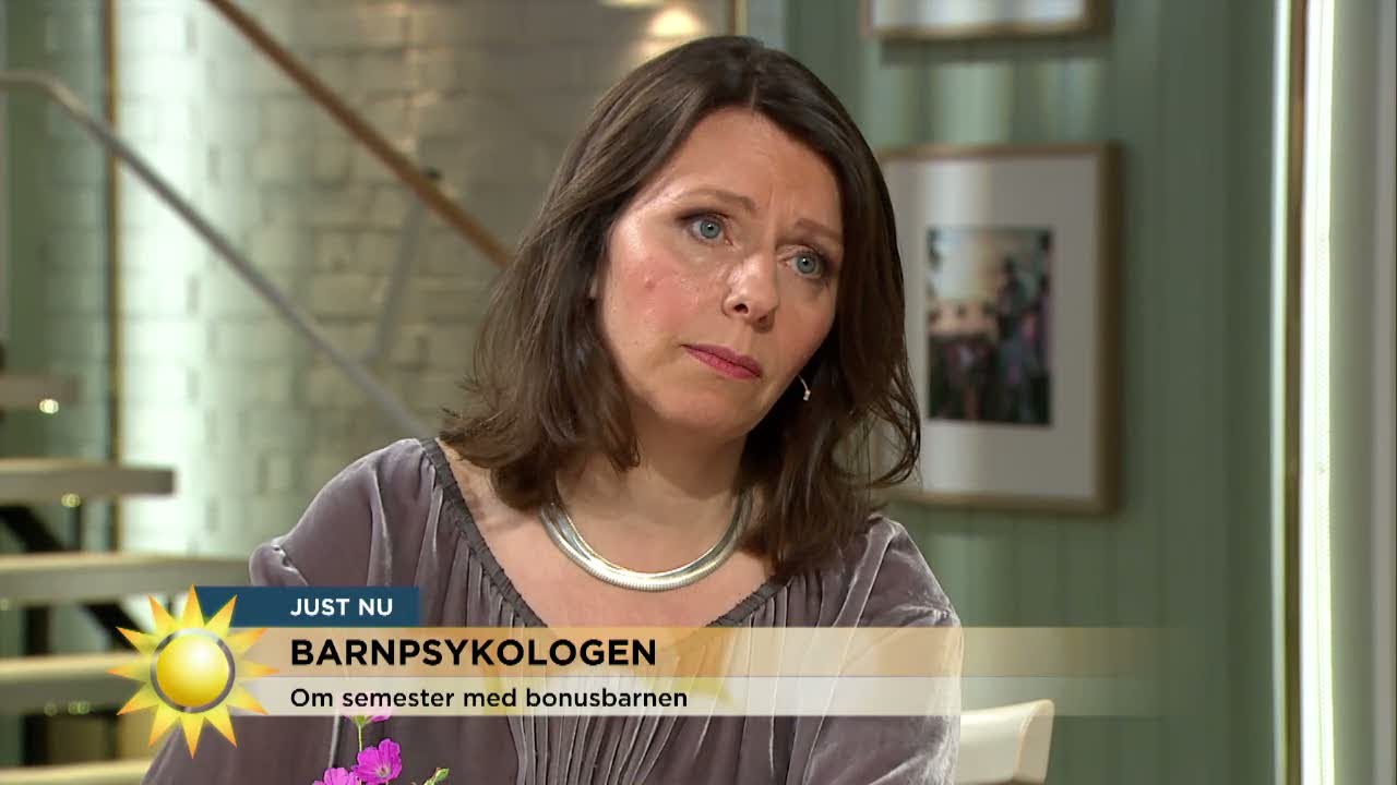 Jenny Klefbom svarar på tittarnas frågor om bonusbarn - Nyhetsmorgon (TV4)