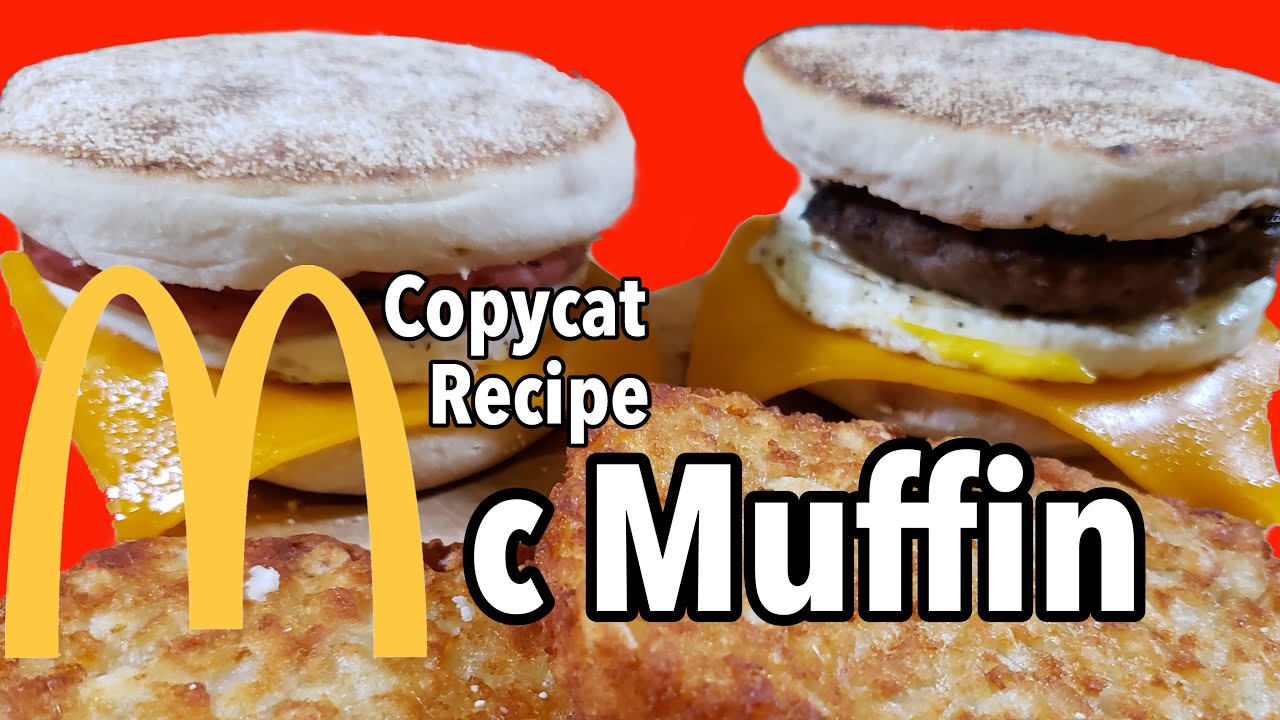 McDonalds Egg Mcmuffin | Egg Mcmuffin Recipe | Copycat Recipes