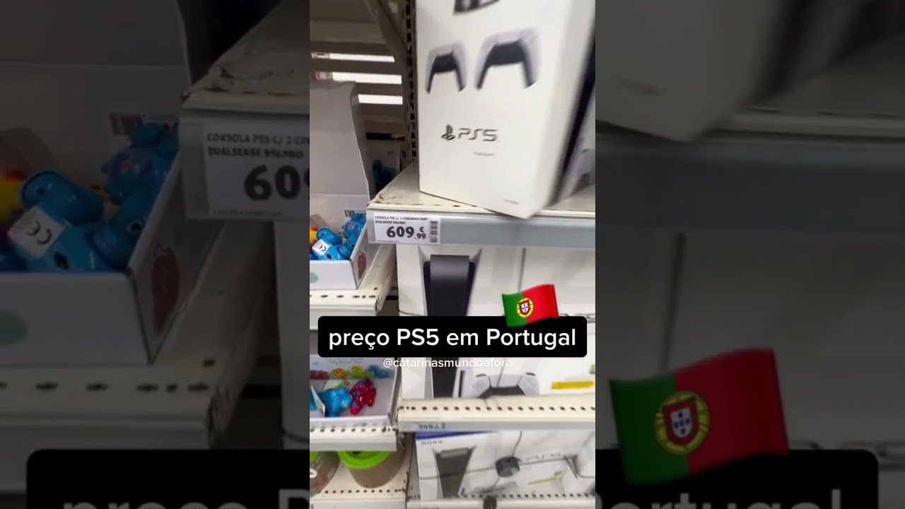 Pre&ccedil;o PS5 em Portugal