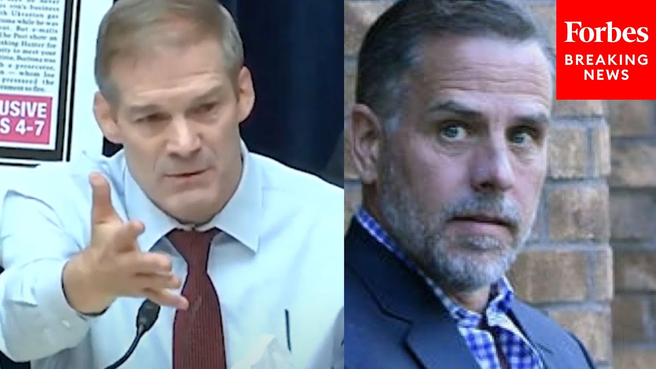 'You Know Who Knew The Laptop Was Real?': Jim Jordan Speaks Candidly About Hunter Biden Story