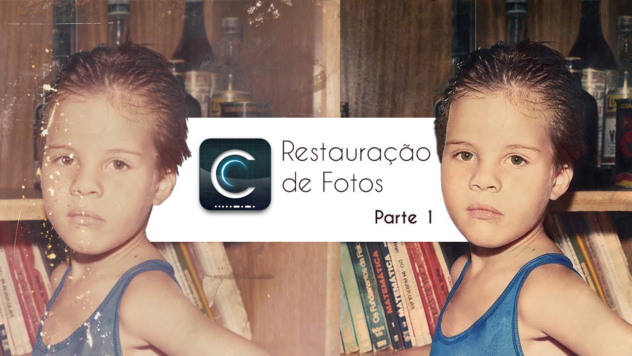 Restauração de fotos part. 01 | Photoshop - Creative Design