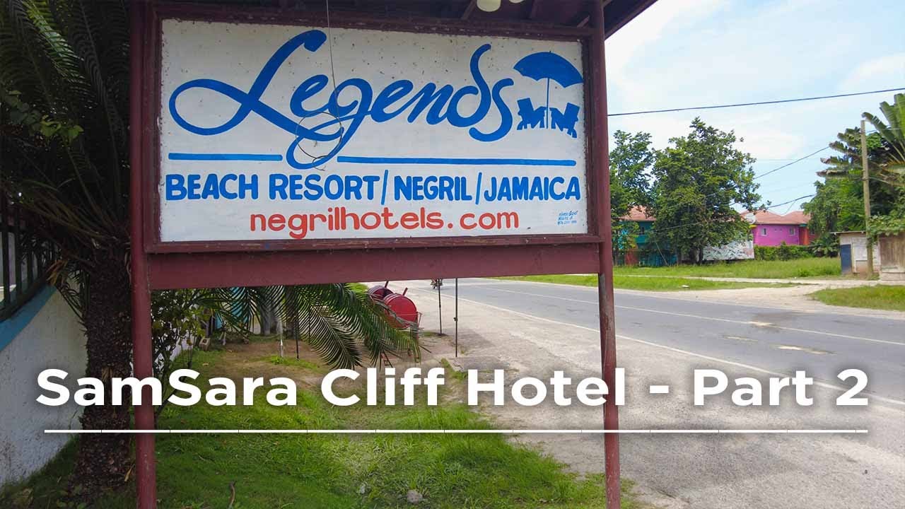 JAMAICA NEGRIL VLOG - Sam Sara Cliff Resort Part 2 (Beach Gym/Legends Resort)