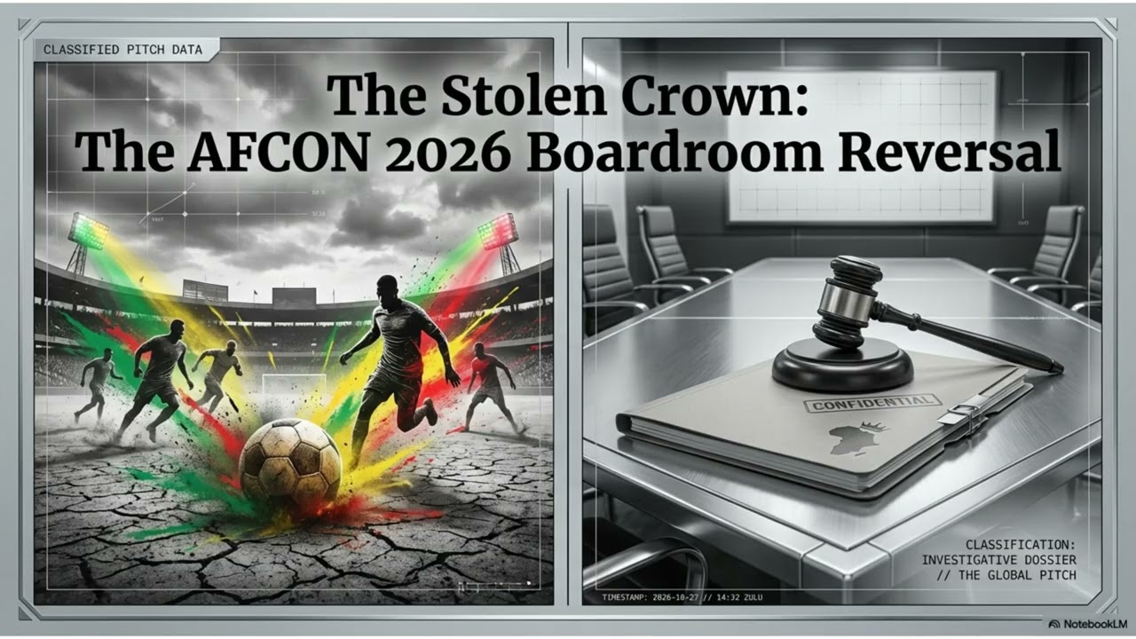 The Stolen Crown: Senegal’s AFCON Reversal & The Corruption Probe