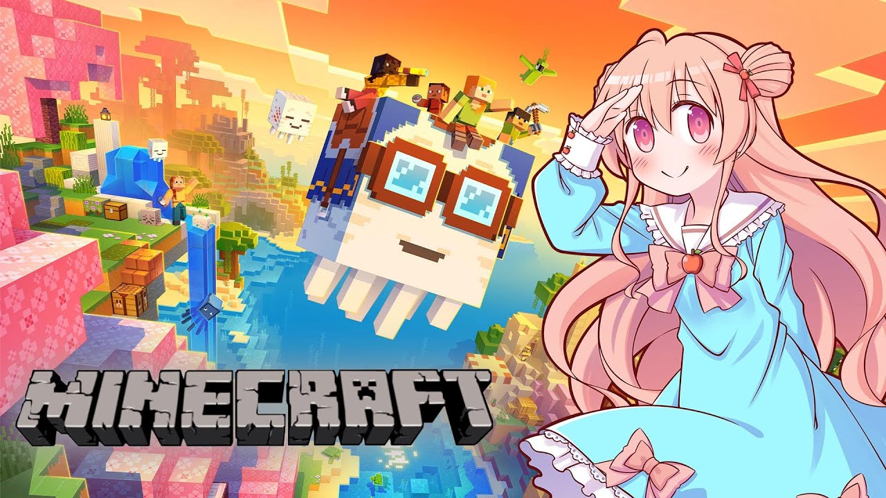【Minecraft】図書館作る【マインクラフト】