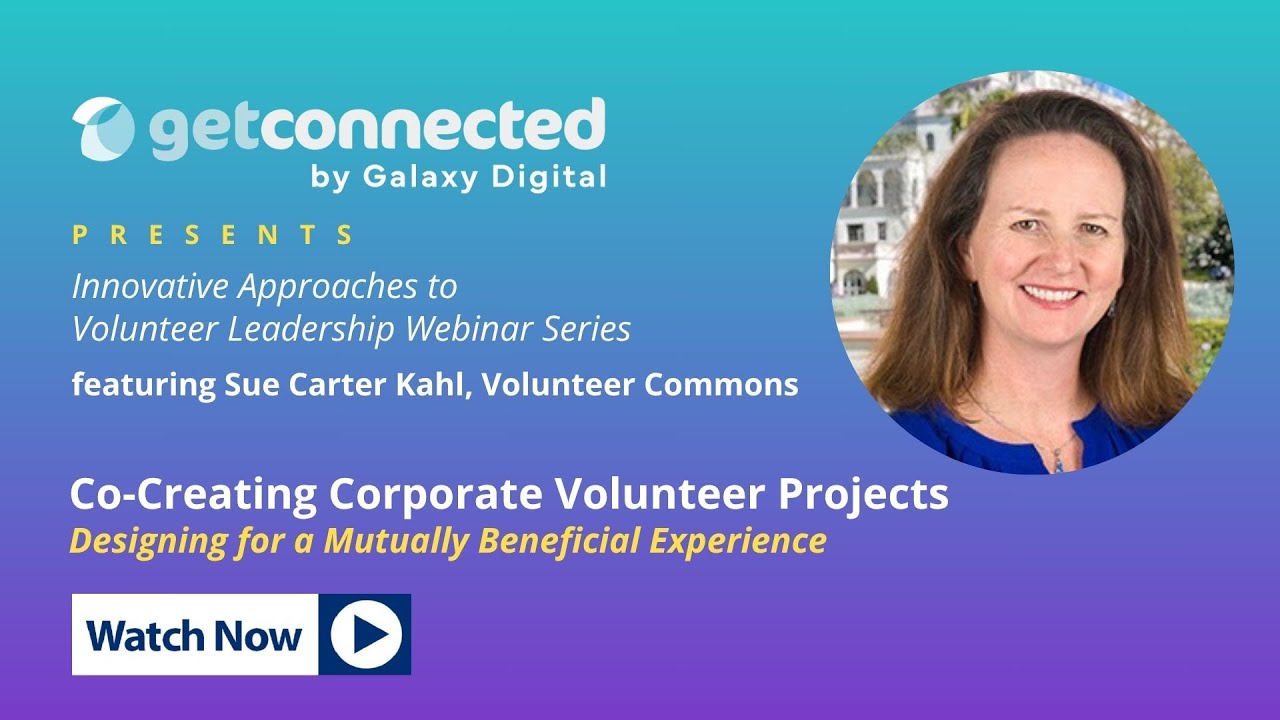 Co-Creating Corporate Volunteer Projects: Designing for a Mutually Beneficial Experience