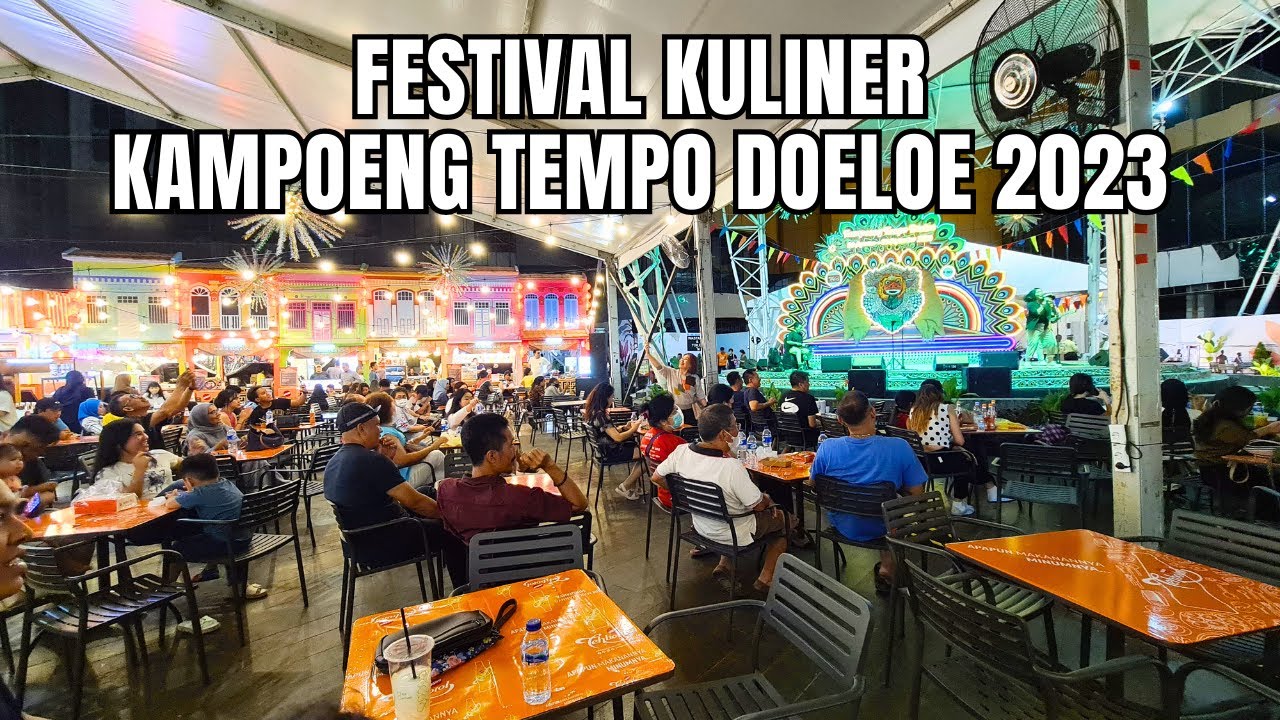 Festival Kuliner Di Kampoeng Tempo Doeloe 2023