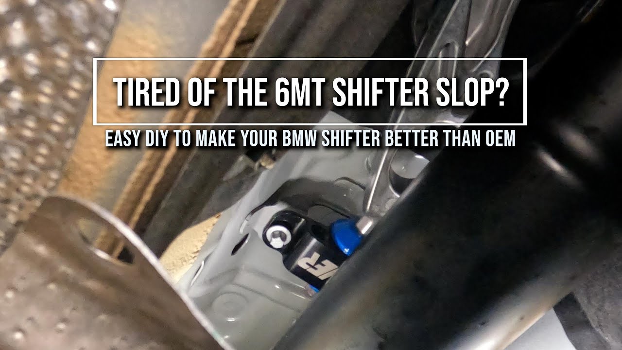 BMW F87 M2 Competition Turner Motorsports shift bushing DIY