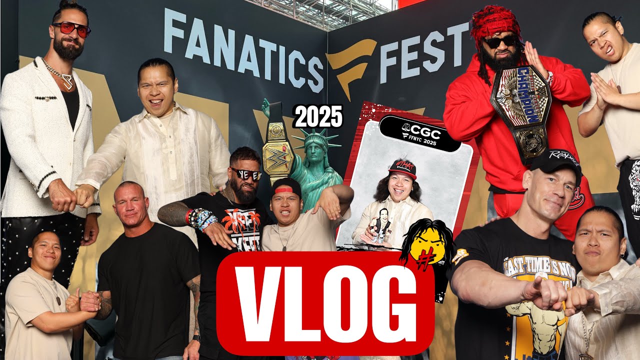 Fanatics Fest 2025 + NYC Travel Vlog