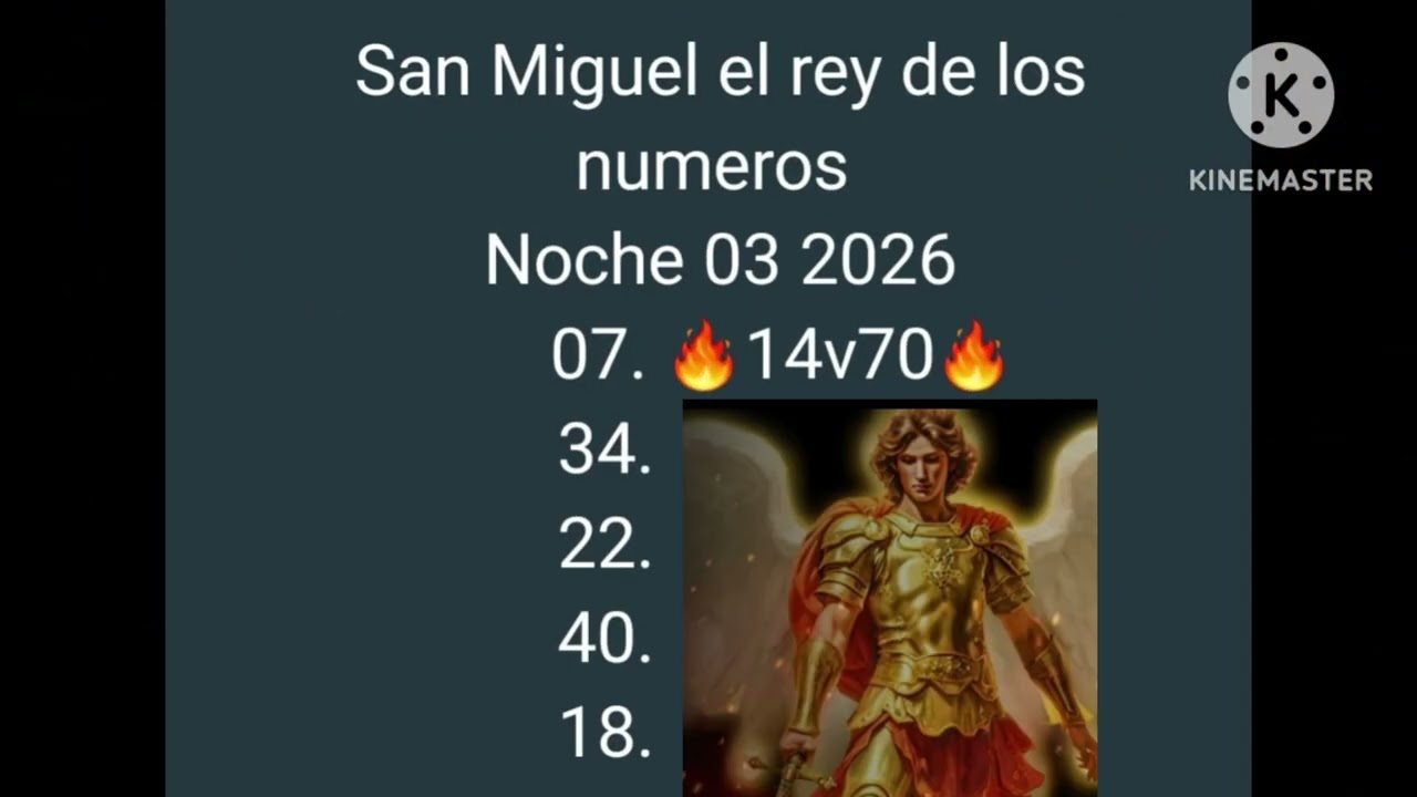 San Miguel el rey de los n&uacute;meros 