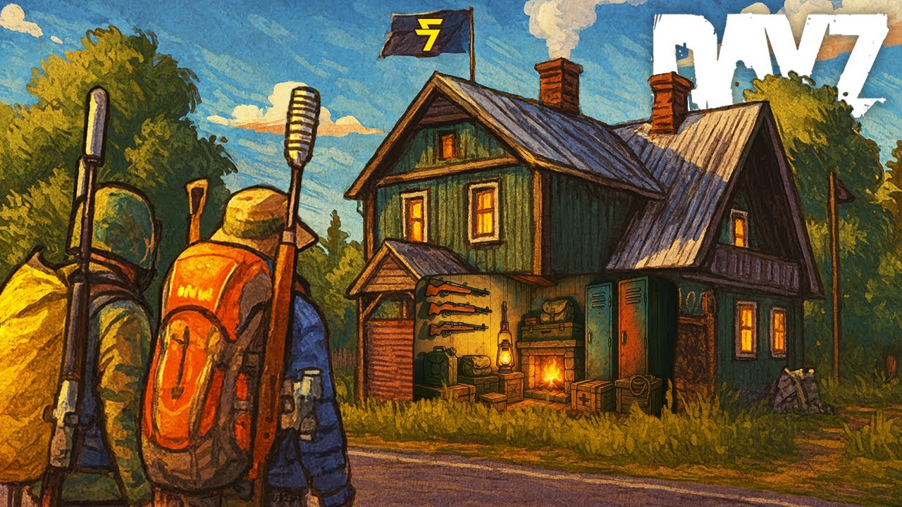 I Built the Perfect Cozy Duo Base in DayZ...