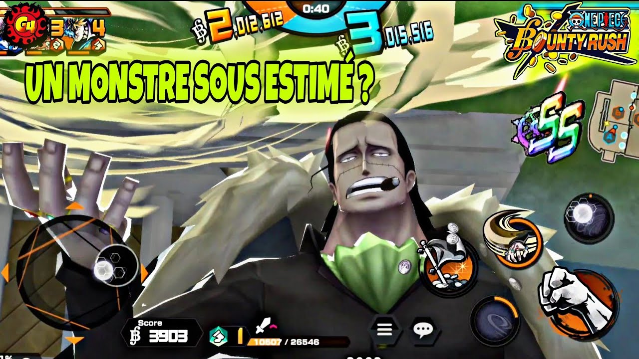 CROCODILE V3 LE FONCEUR LE MOINS RESPECTÉ ? One Piece Bounty Rush| OPBR