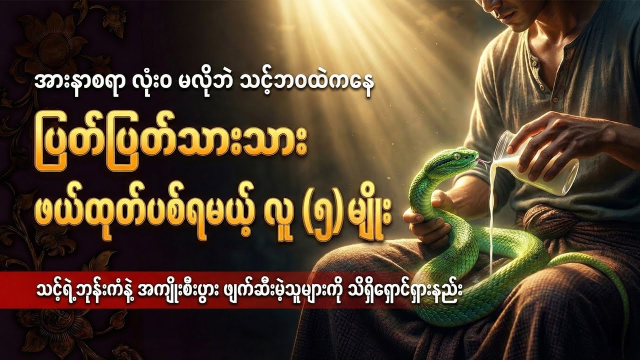 သင့်ဘုန်းကံကို အနောက်ကနေ ဆွဲချနေတဲ့ အဆိပ်အတောက် လူ (၅) မျိုး (မပေါင်းသင့်သူများ)