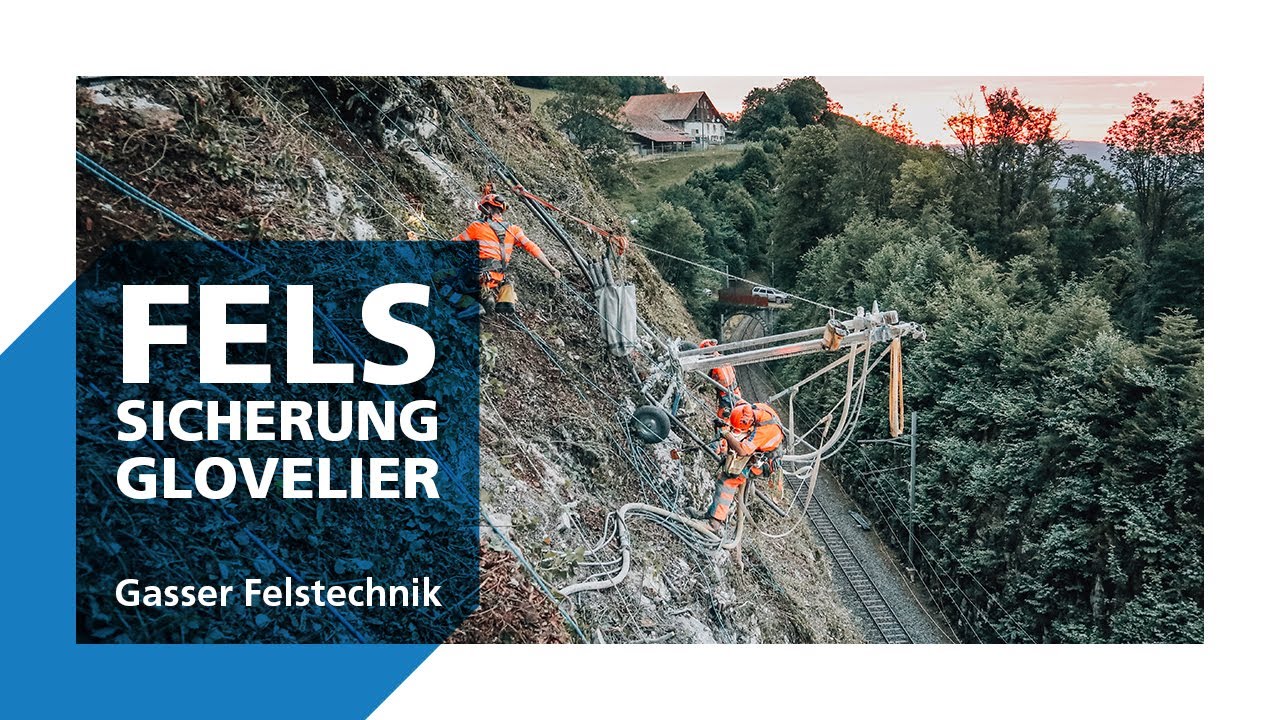 Felssicherung Glovelier | Gasser Felstechnik