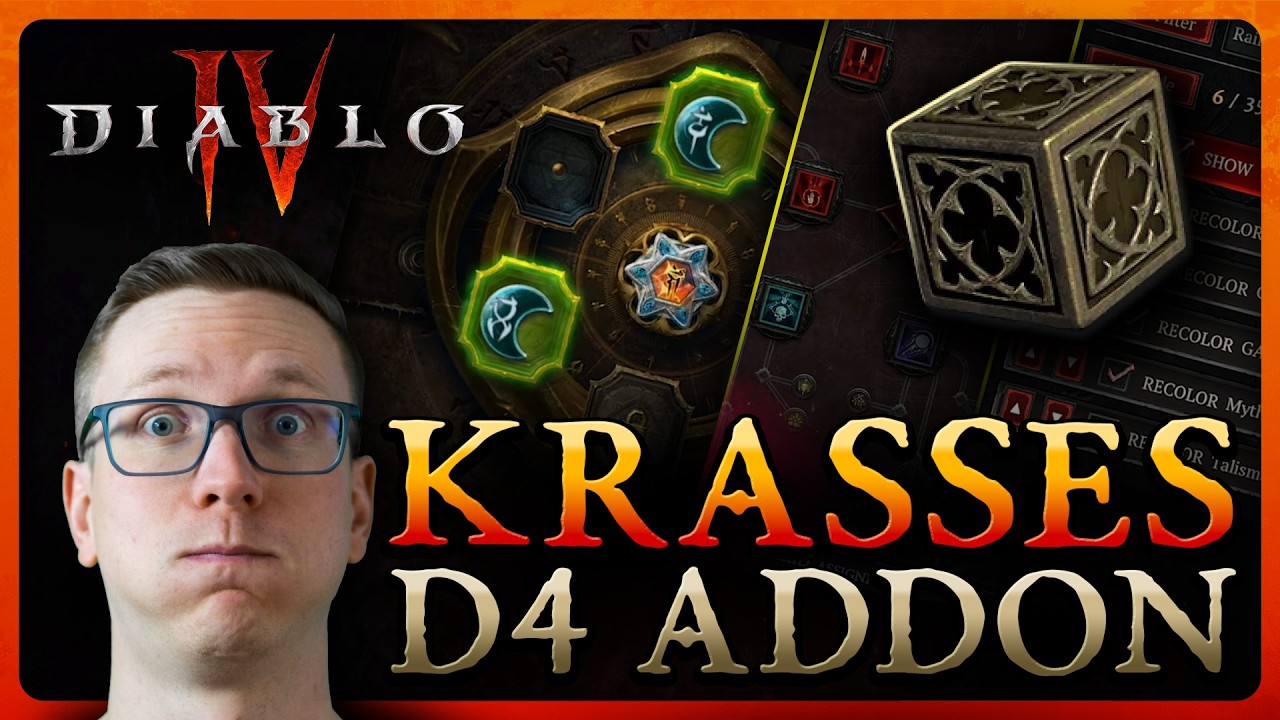 D4 Addon sieht FANTASTISCH aus: Warlock, Sets, Lootfilter, Horadrimwürfel & mehr