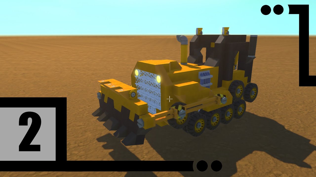 Scrap Mechanic Creations #2 Bulldozer