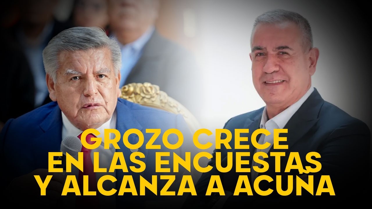 SORPRESA en ENCUESTAS: Wolfgang Grozo alcanza a Acuña y aprovecha para CRITICA leyes del CONGRESO