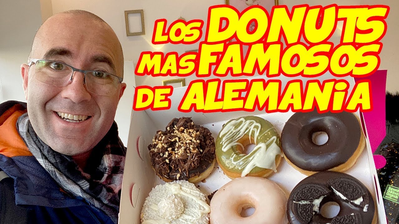 Probando los DONUTS más FAMOSOS de ALEMANIA 🍩 ¿FAMA MERECIDA?