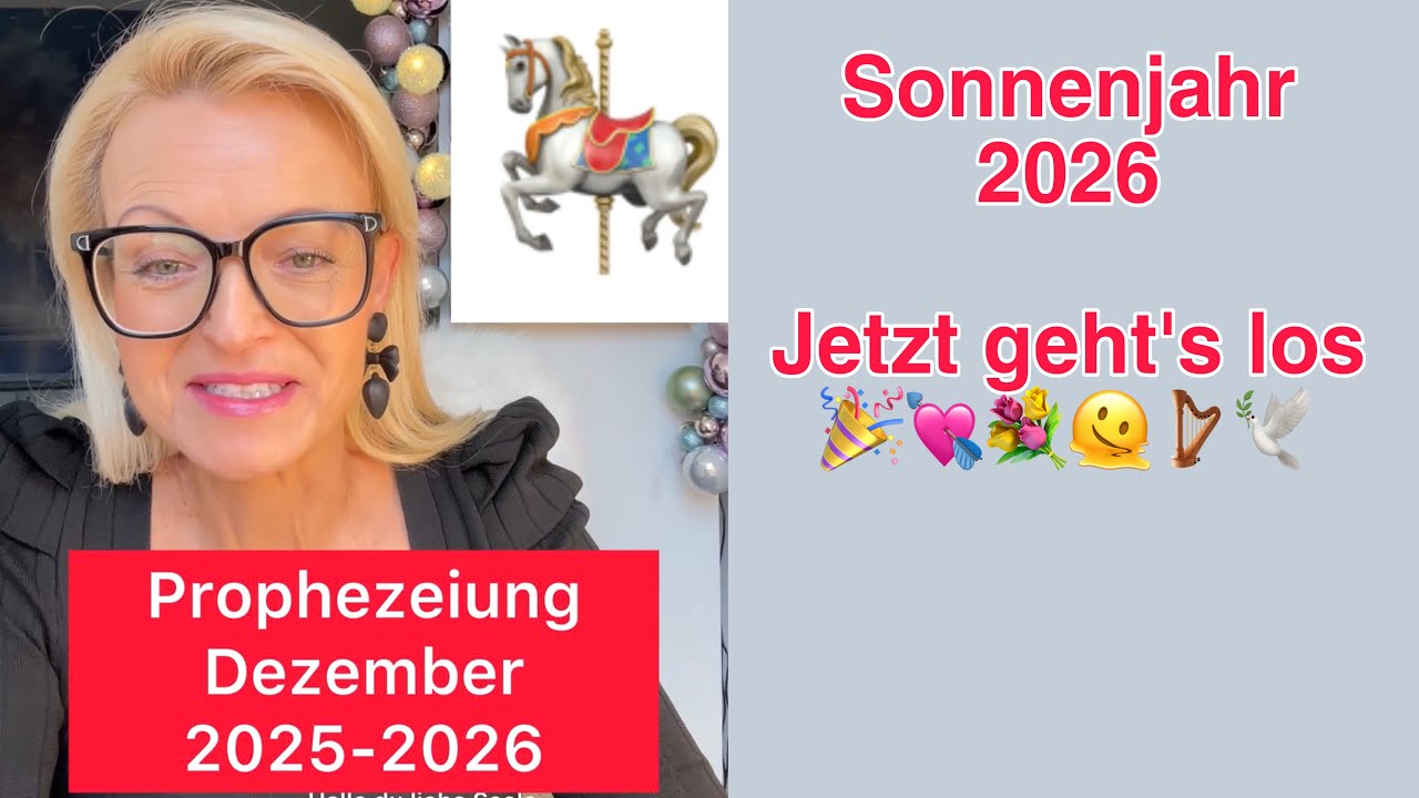 Prophezeiung Dezember&rsquo;25🫣Feuerjahr 2026