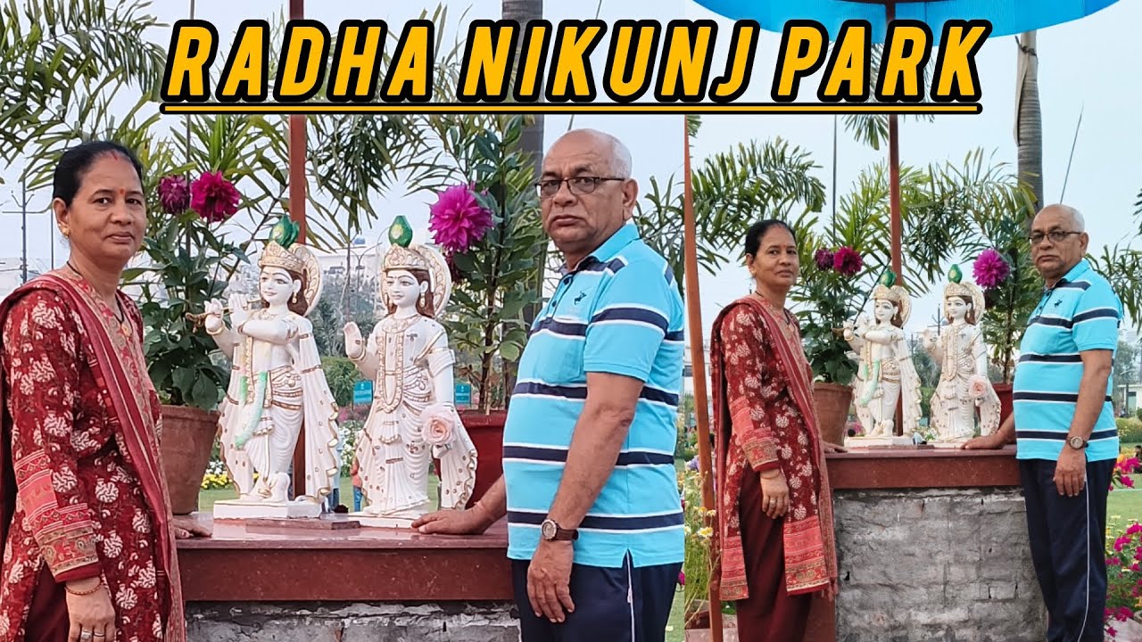 Radha Nikunj Park m walking🚶‍♀️🚶‍♂️l Bhagirathi Vlogsl