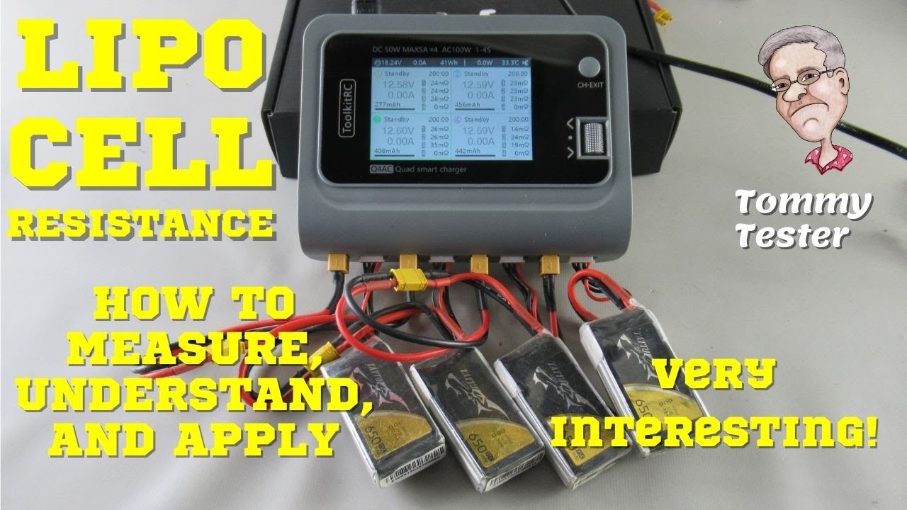 FPV | LIPO Battery Cell Resistance | Measure | Learn | Apply