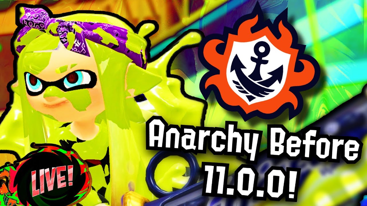 [🔴LIVE] Discussing Splatoon 3's 11.0.0 Update While Playing Anarchy Battle | Splatoon 3