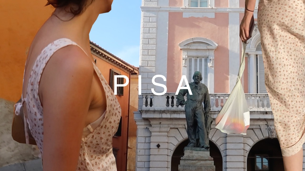 one day in pisa, tuscany