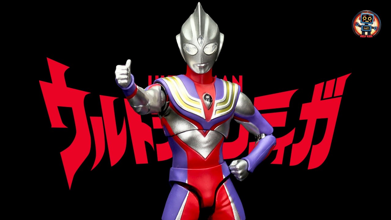 Zd Toys Ultraman Tiga Multi Type Action Figure Unboxing