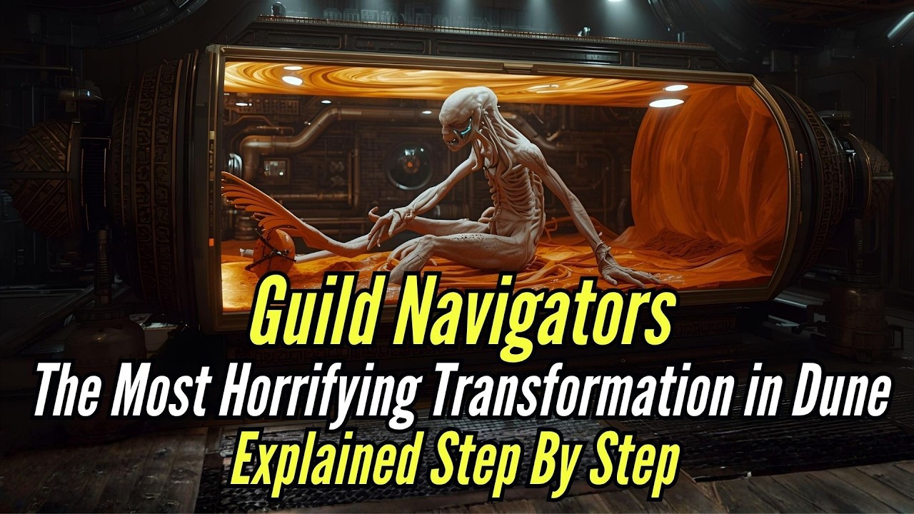 Dune Guild Navigators: Stage-by-Stage Transformation Explained | Dune movie