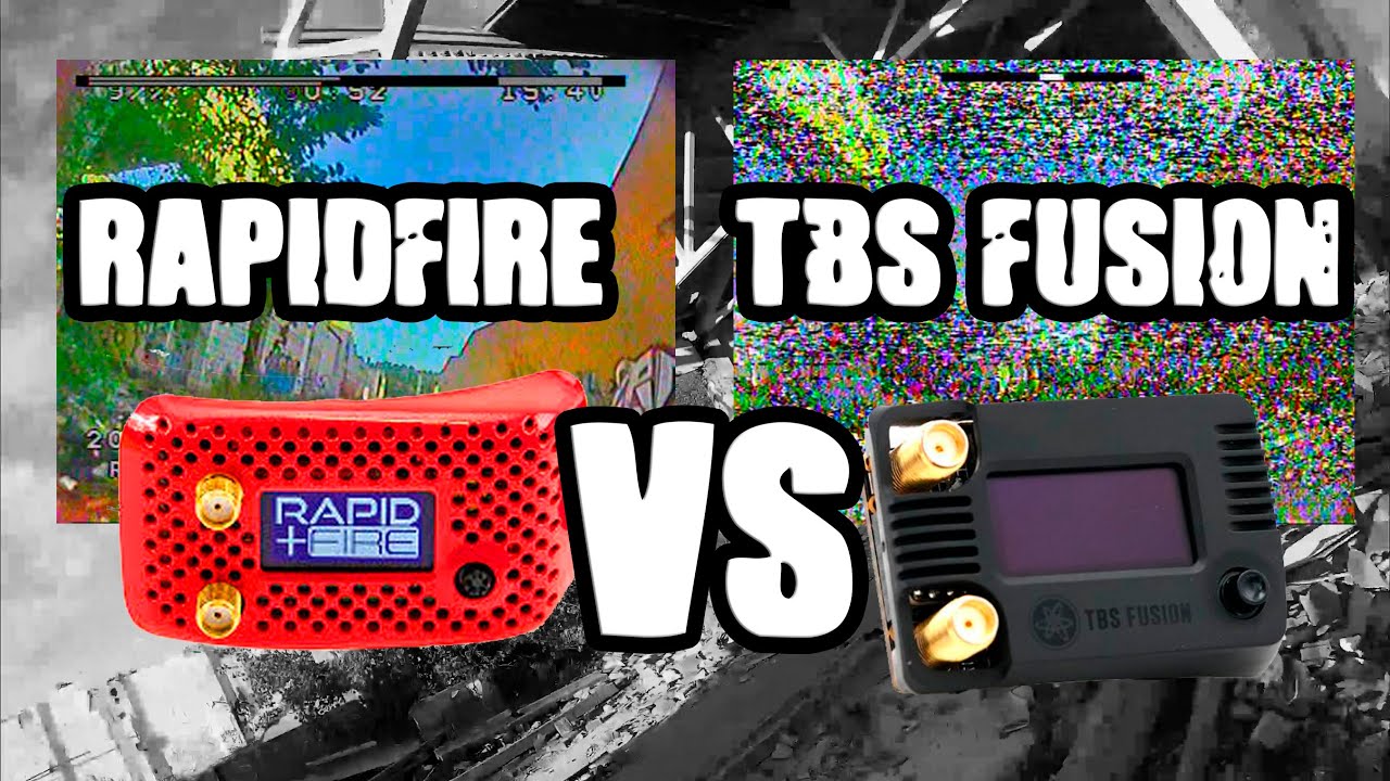 RAPIDFIRE VS TBS FUSION V2  || DVR TEST || FUSION HARDWARE UPDATE || ESPAÑOL