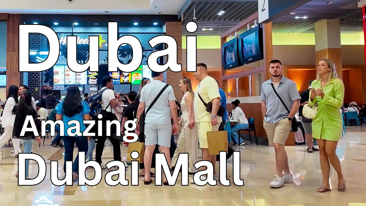 Dubai [4K] Dubai Mall, Amazing City Center Walking Tour 🇦🇪