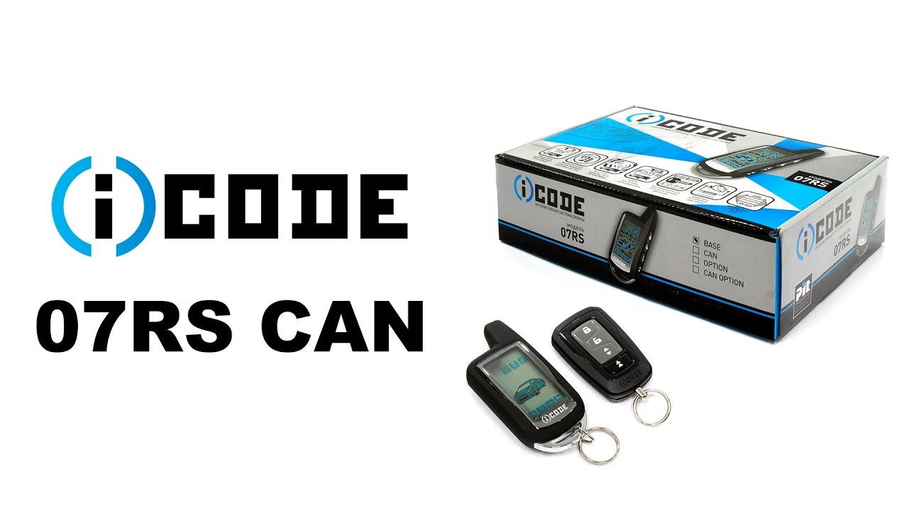 iCode 07RS CAN &mdash; автосигнализация &mdash; видео обзор 130.com.ua