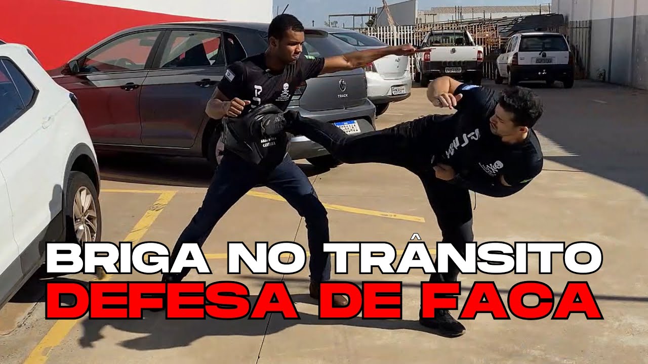 BRIGA NO TRÂNSITO | DEFESA DE FACA