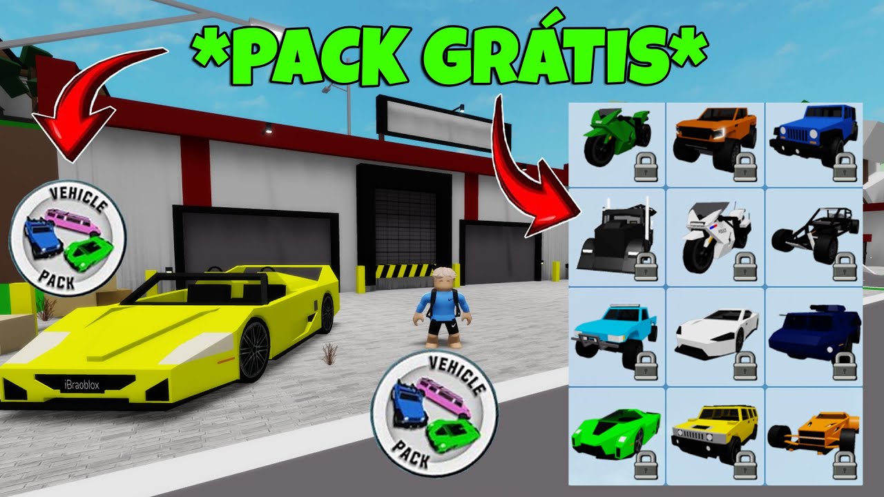 *SAIU* COMO PEGAR TODOS OS CARROS PREMIUM DE GRAÇA NA NOVA ATUALIZAÇÃO DO BROOKHAVEN (ROBLOX)