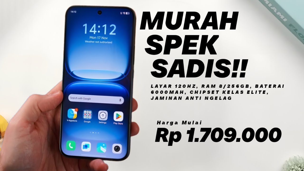 MENDING INI, 6000MAH, RAM 8/256 GB - HP  1 JUTAAN RAM 8/256 GB DI JANUARI 2026